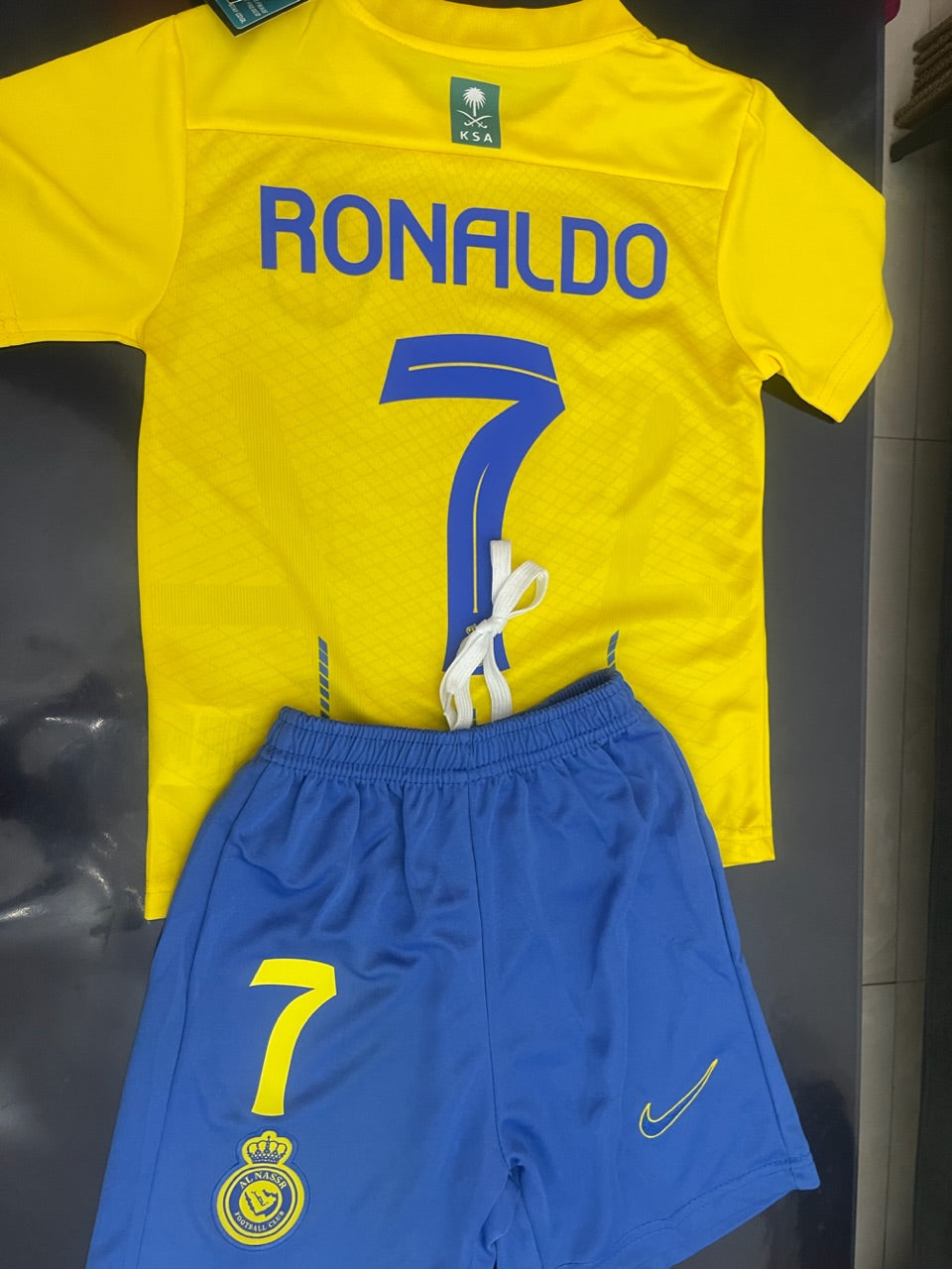 CR7 Al-Nassr Jersey Home Kids Kit