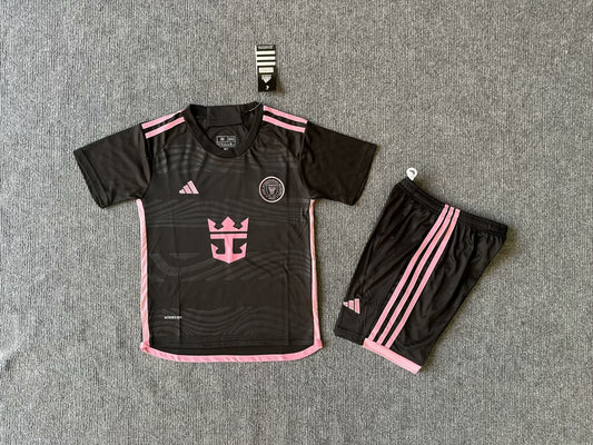 Messi Inter Miami Away Black Kids