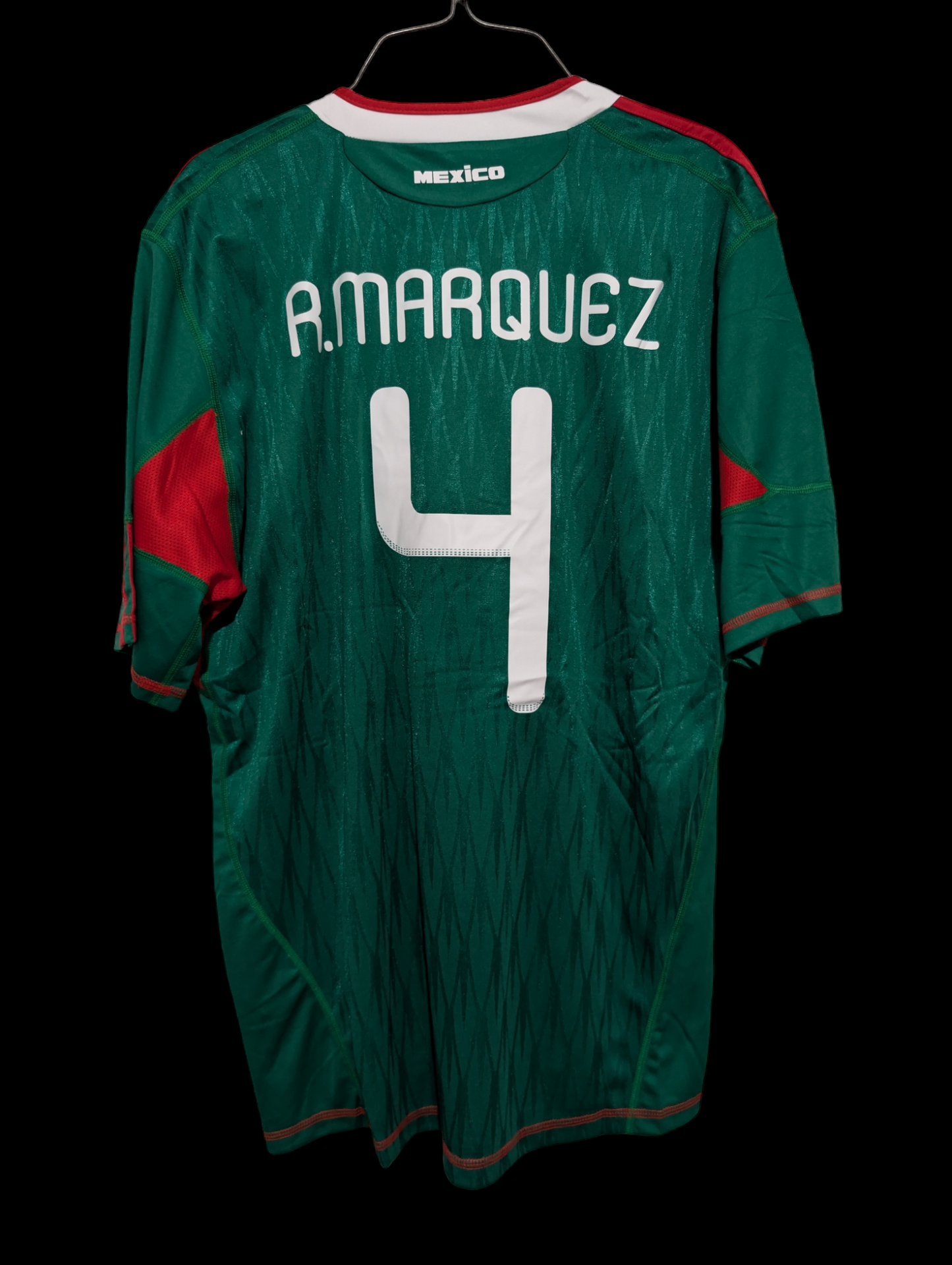 Mexico Marquez 2010 World Cup home jersey