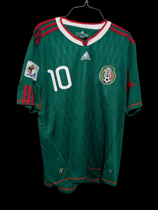 Mexico 2010 Cuauhtémoc Blanco World Cup home jersey