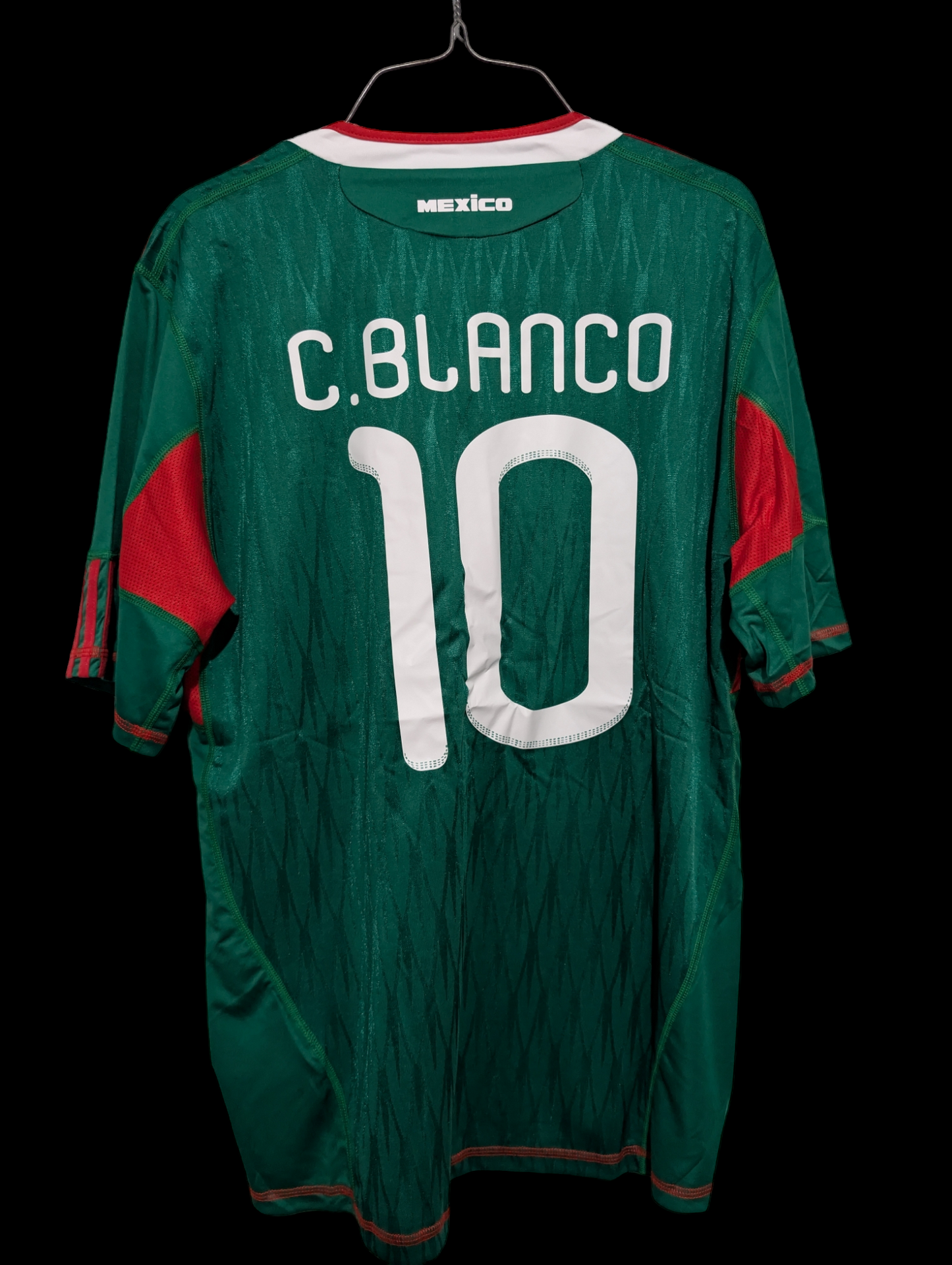 Mexico 2010 Cuauhtémoc Blanco World Cup home jersey