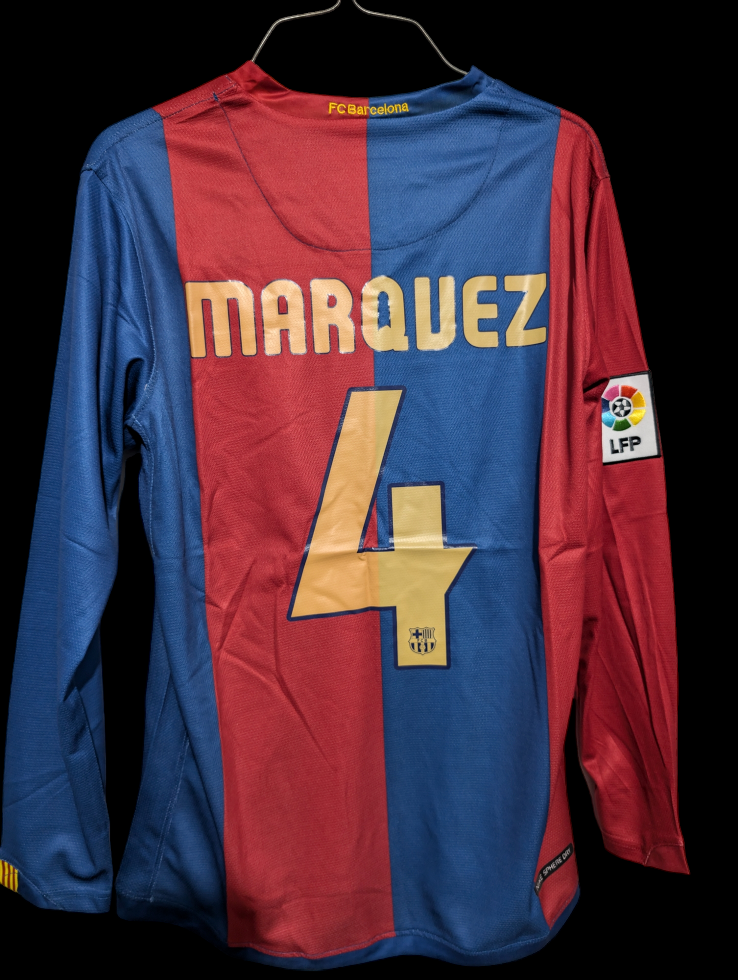 Barcelona 2006/2007 Rafa Marquez home jersey