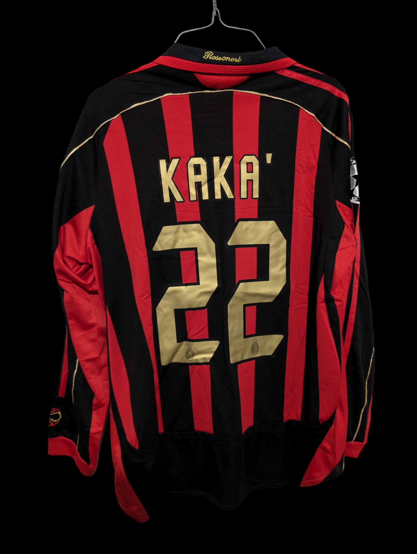 AC Milan 2006/2007 UCL Kaka home jersey