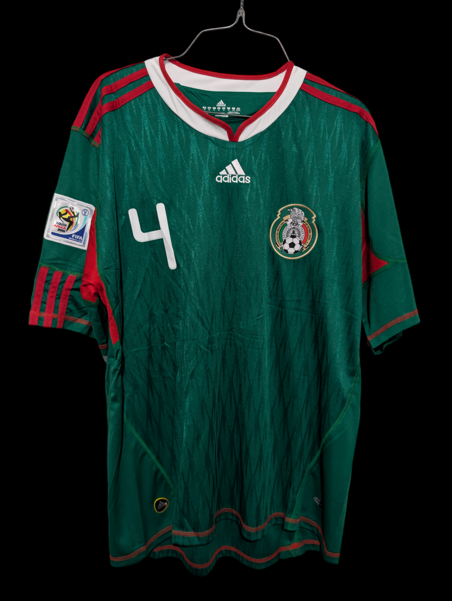 Mexico Marquez 2010 World Cup home jersey