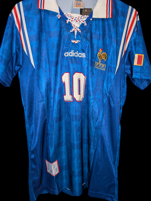 1996-98 France Home Zidane #10