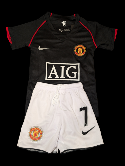 Cristiano Ronaldo #7 Manchester United 07/08 Retro Away