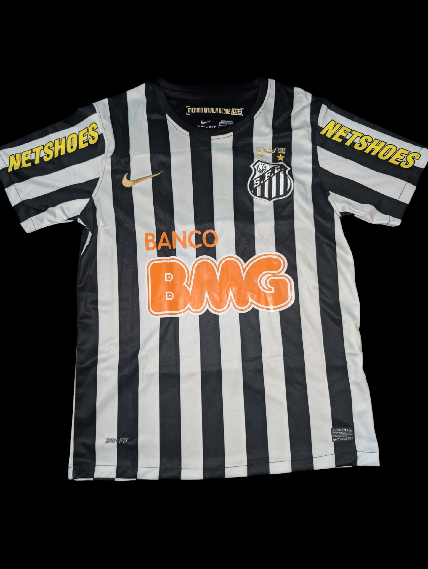 Neymar Jr #11 2012/13 Santos Retro Away