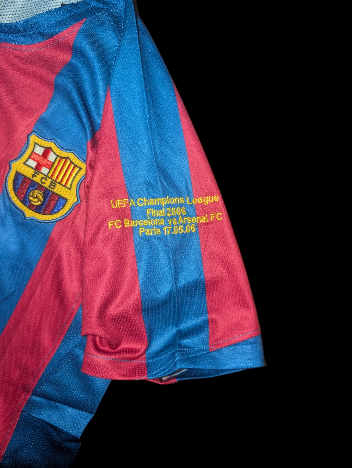 Barcelona 2006 Rafa Marquez UCL final jersey