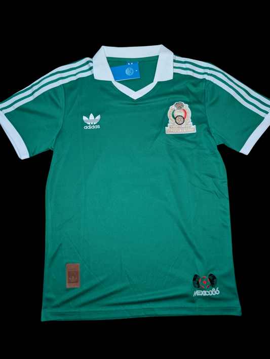 1986 Mexico Hugo Sanchez Home Retro Jersey