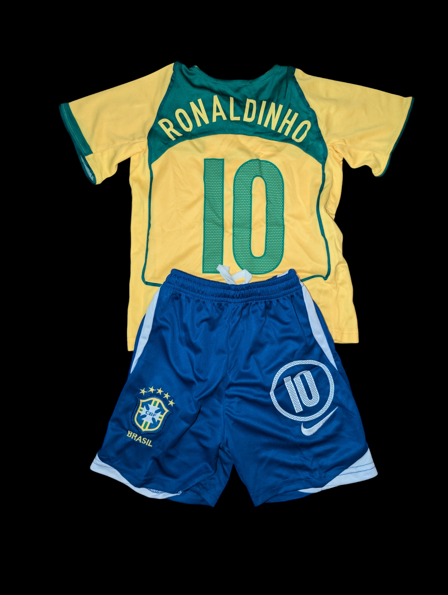 Kids Ronaldinho 2004 Brazil Kit