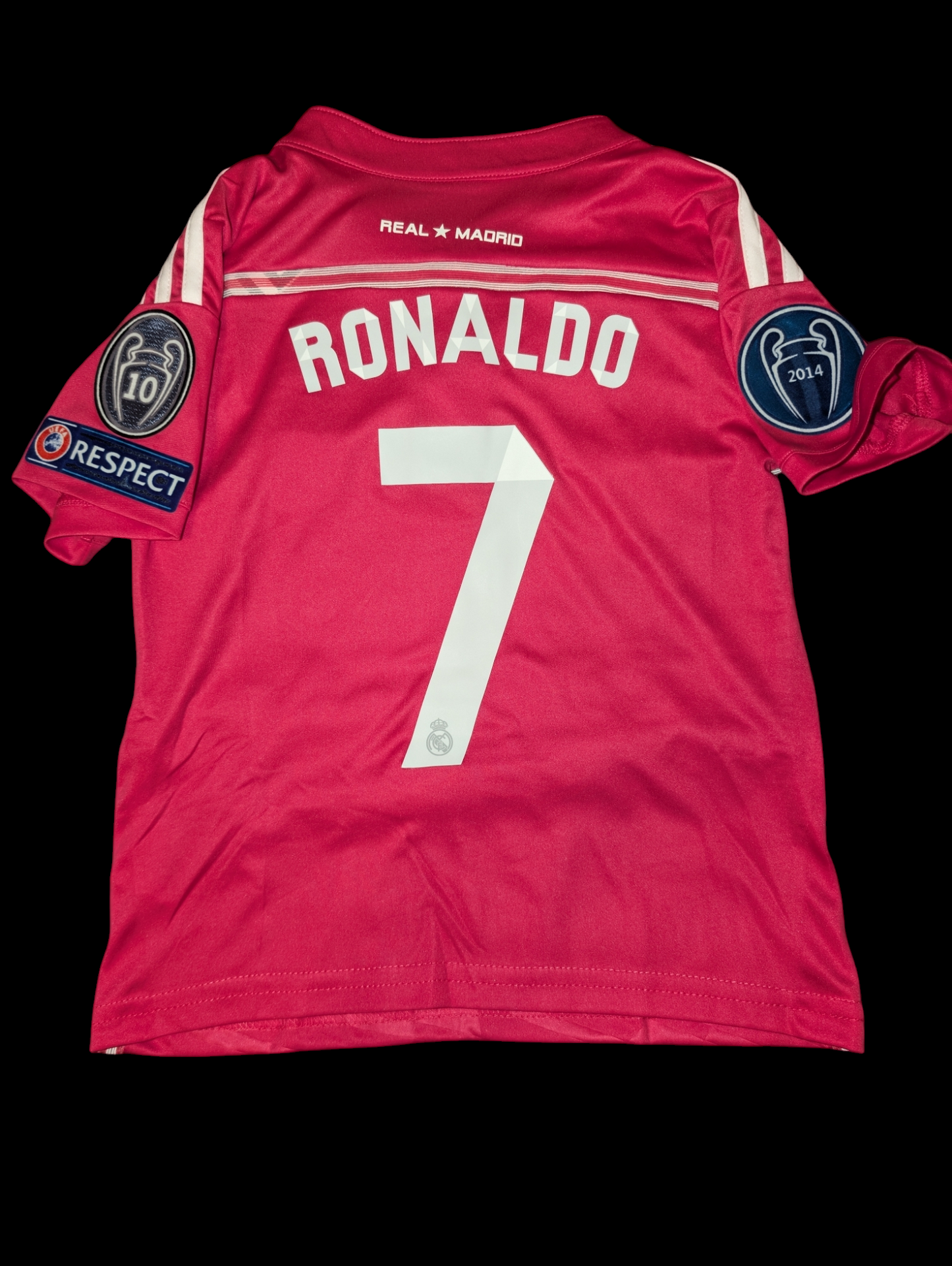 Real Madrid 2014/15 Away Jersey UCL, Ronaldo Kids Kit