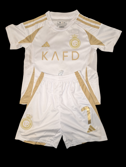 Kids 24/25 Al Nassr Cristiano Ronaldo Jersey