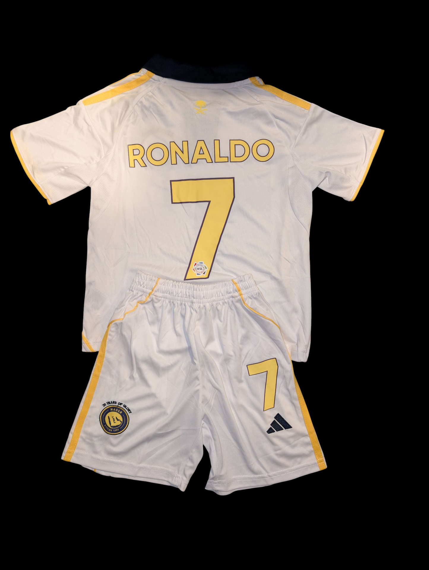 CR7 Cristiano Ronaldo Al Nassr Third Jersey Kids Set