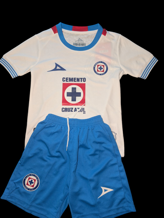 24/25 Cruz Azul Kids Away Kit